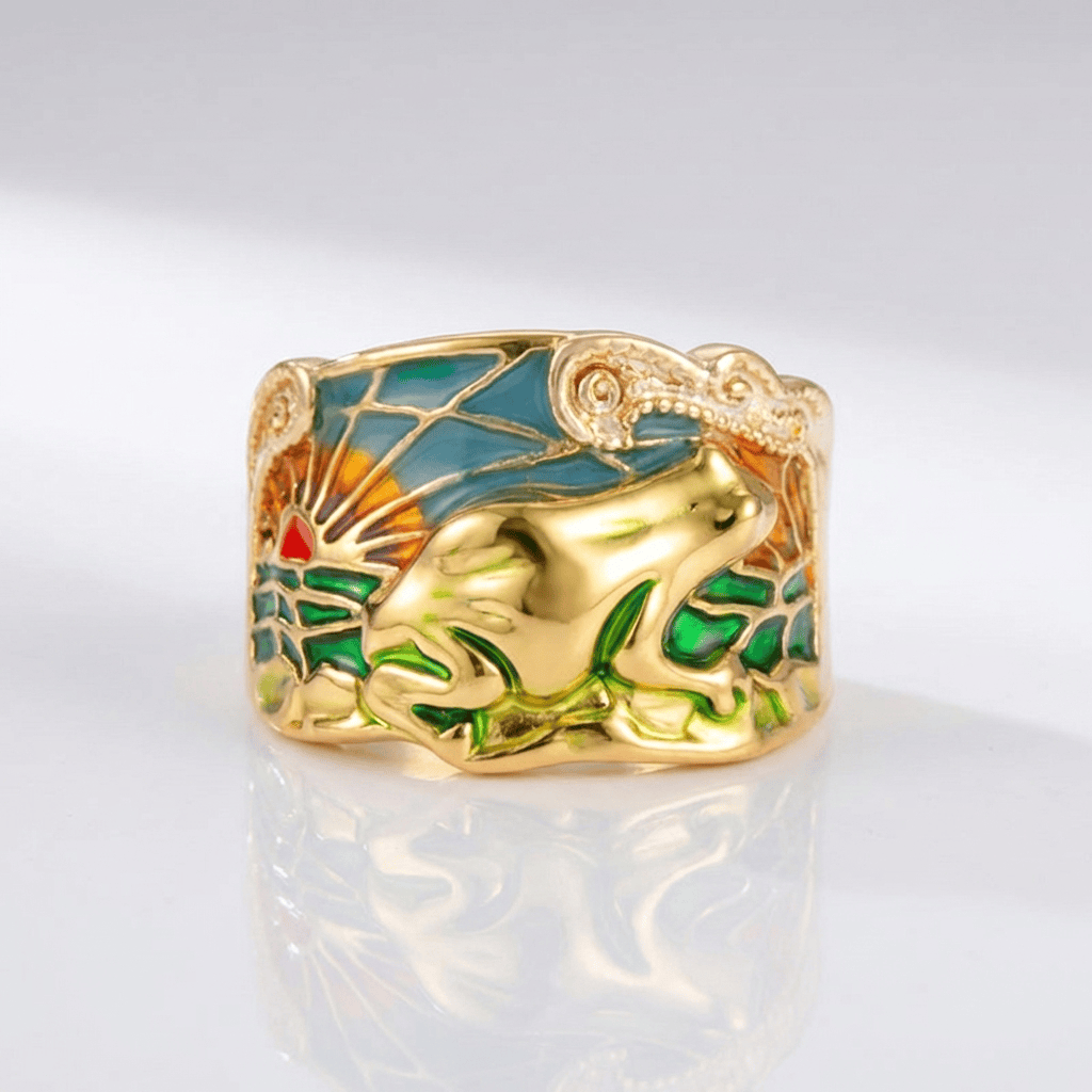 ROSE GOLD TIMELESS ORNATE RING