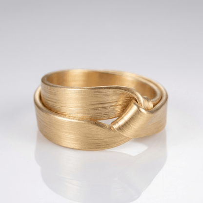 GOLD WRAP VINTAGE RING - (ADJUSTABLE)