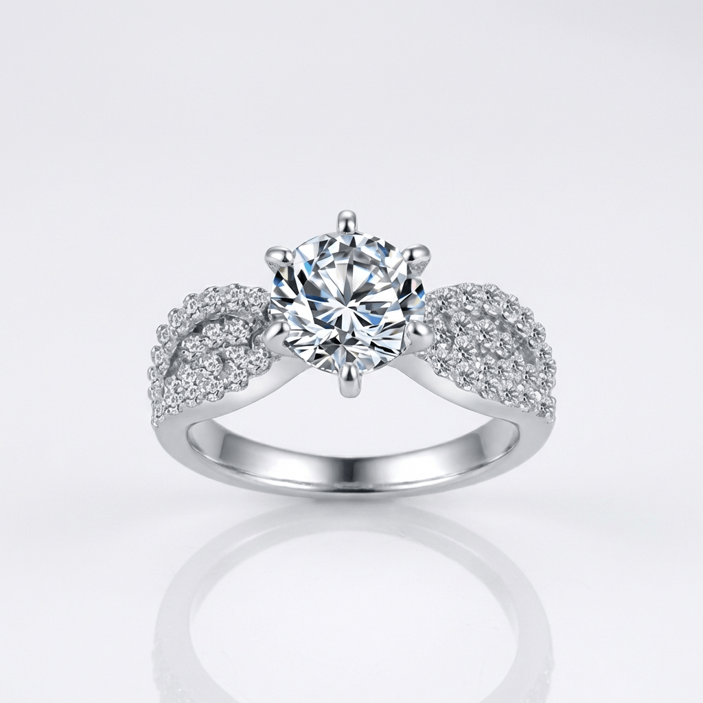 ROSE GOLD DIAMOND LEGACY RING