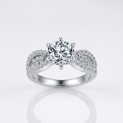 ROSE GOLD DIAMOND LEGACY RING