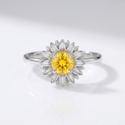 SUNFLOWER RING - (ADJUSTABLE)