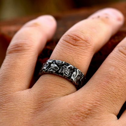 Vintage Stone Silver Legacy Ring