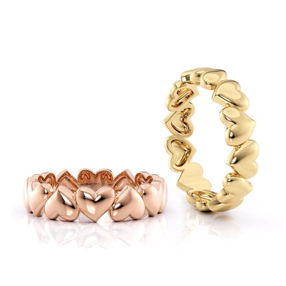 HEART OF ETERNITY BAND RING