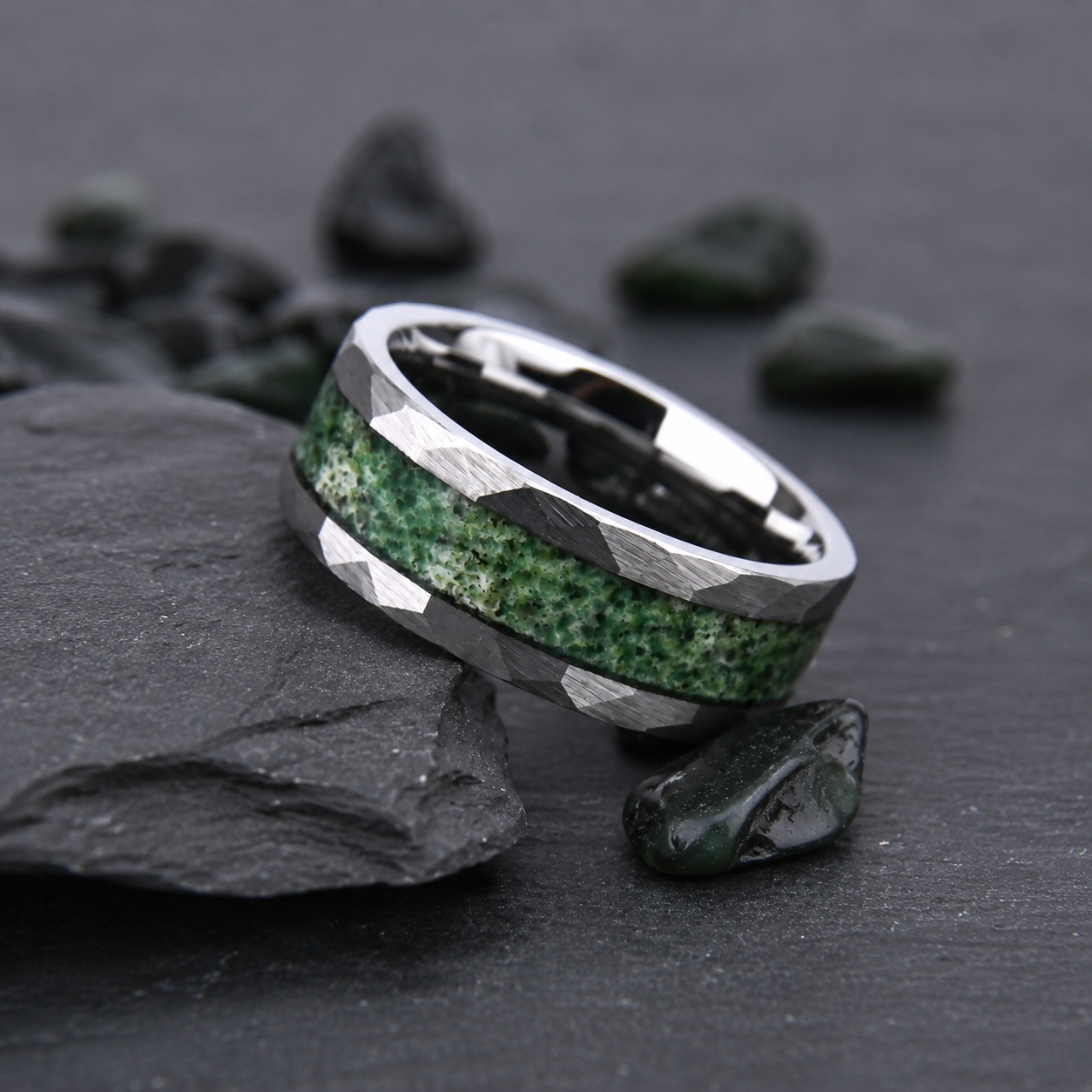 Evergreen Stone Ring