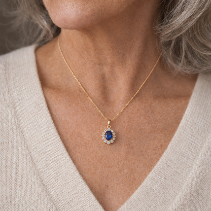 Kavella Noctazure Necklace